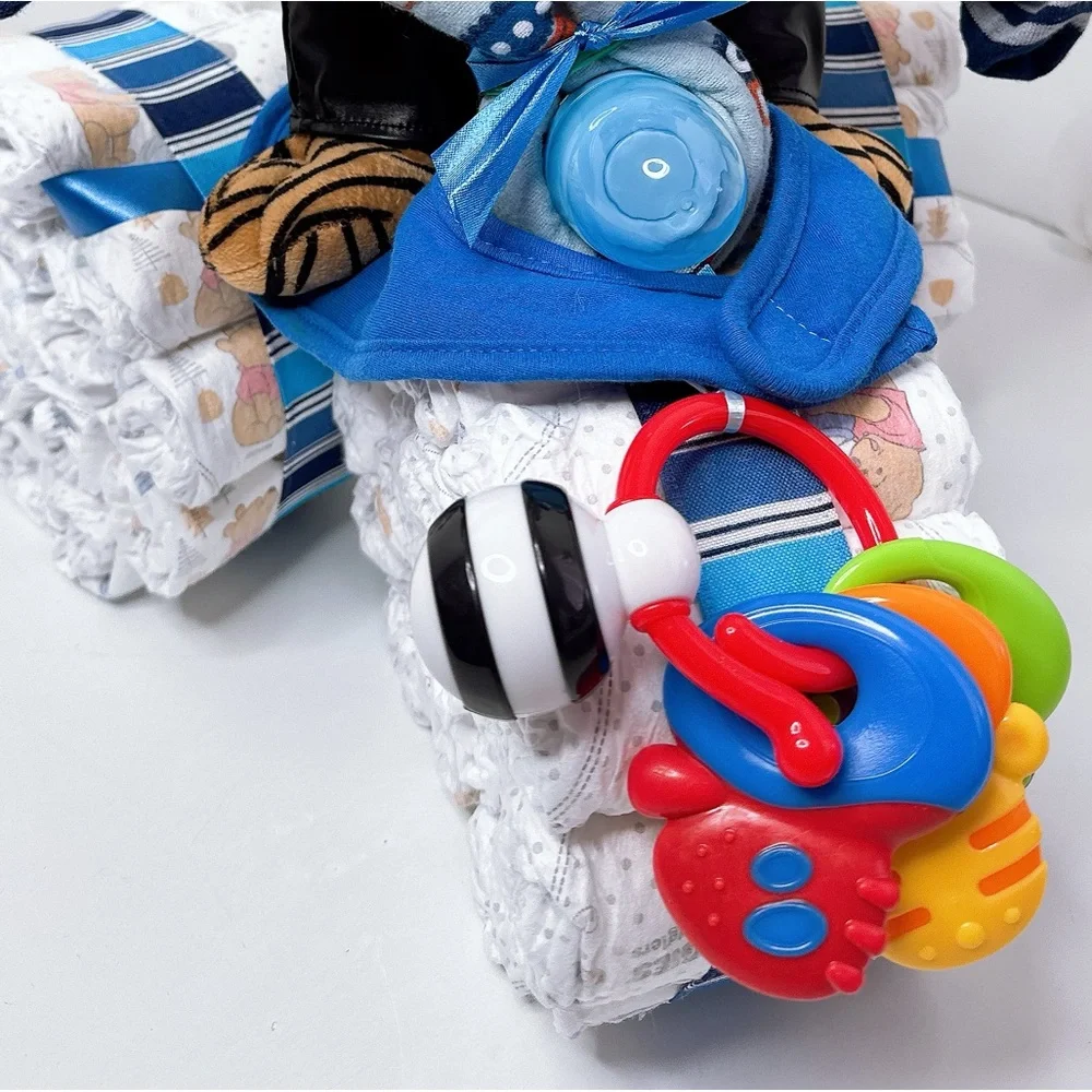 Handmade cute motorcycle
